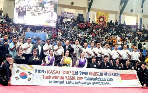 KSAL Cup Resmi Dibuka, Taekwondo Dance Korea Bikin Heboh