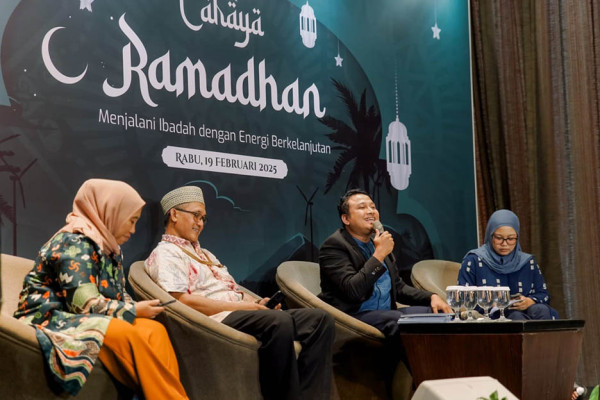 Ajak Masyarakat Tingkatkan Transisi Energi Berkeadilan Dimulai dari Ramadan