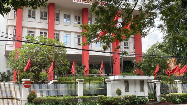 Suasana Kantor DPP PDIP usai Hasto Ditahan KPK dan Megawati Instruksikan Tunda Ikut Retreat