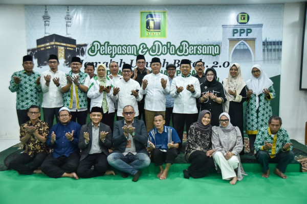 Mardiono Minta Para Kader yang Umrah Doakan PPP dan Indonesia
