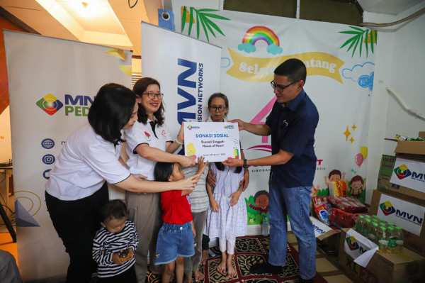 MNC Peduli dan MNC Vision Network Berikan Bantuan Donasi untuk Rumah Singgah House of Heart