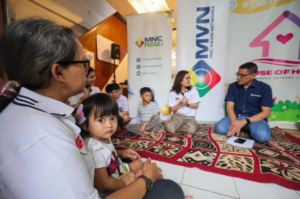MNC Peduli dan MNC Vision Network Berikan Bantuan Donasi untuk Rumah Singgah House of Heart