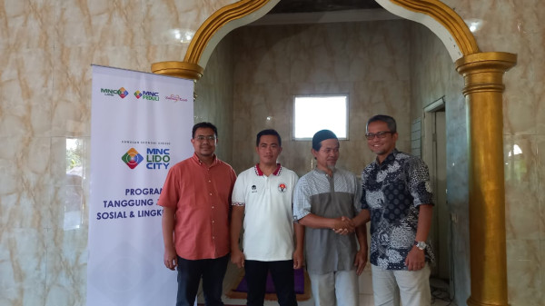Jelang Ramadan, MNC Land dan MNC Peduli Bersihkan Masjid Jami Nurul Yaqin Cigombong Bukti Kepedulian KEK Lido