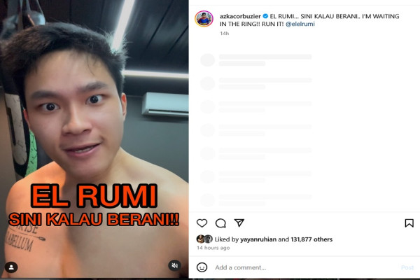 Azka Corbuzier Akhirnya Terima Tantangan El Rumi Adu Jotos di Ring Tinju