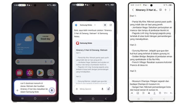Bikin Liburan Makin Menyenangkan? Ini Tips Nge-prompt Pakai Galaxy AI