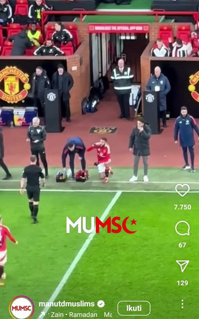 Kisah Noussair Mazraoui yang Berbuka Puasa di Old Trafford: Saat Iman dan Sepak Bola Berpadu
