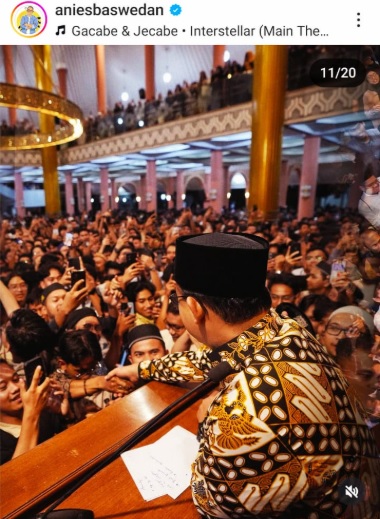 Ceramah di Masjid UGM Dipadati Ribuan Jemaah, Anies Baswedan Selalu Dinanti
