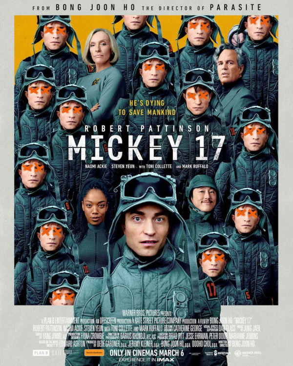 7 Fakta Mickey 17, Kolaborasi Bong Joon Ho dan Robert Pattinson dalam Fiksi Ilmiah Satir