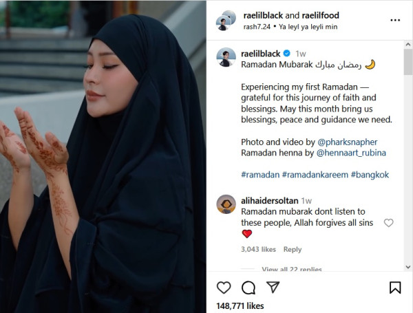 Mantan Bintang Film Dewasa Jepang Kae Asakura Jadi Mualaf: Ini Ramadan Pertamaku