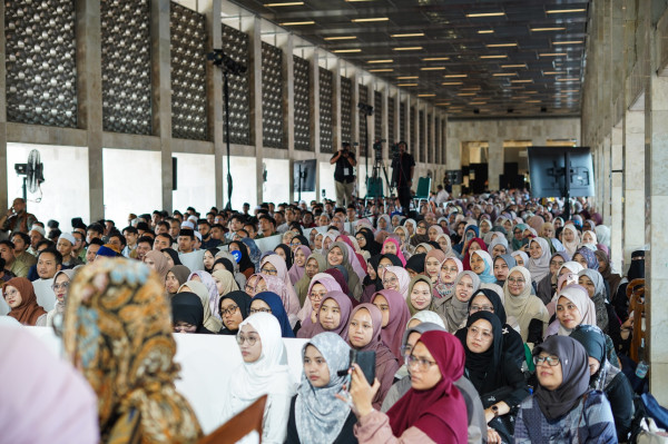 AQUA Kolaborasi dengan Masjid Istiqlal Gelar Edukasi Sehat Menyambut Ramadan