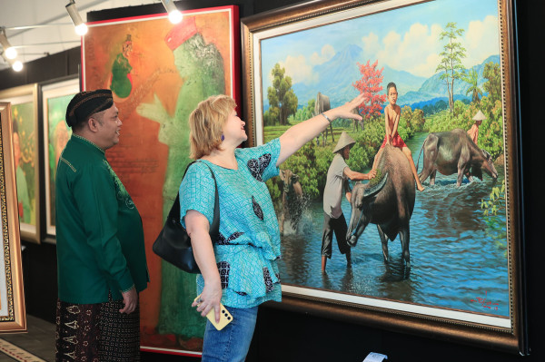 NU Gallery Gelar IPE 2025, Diplomasi Budaya Indonesia-Rusia Kian Erat