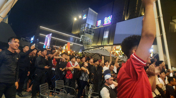 Nobar Indonesia vs Bahrain yang Digelar RCTI+ Tembus 7.000 Orang