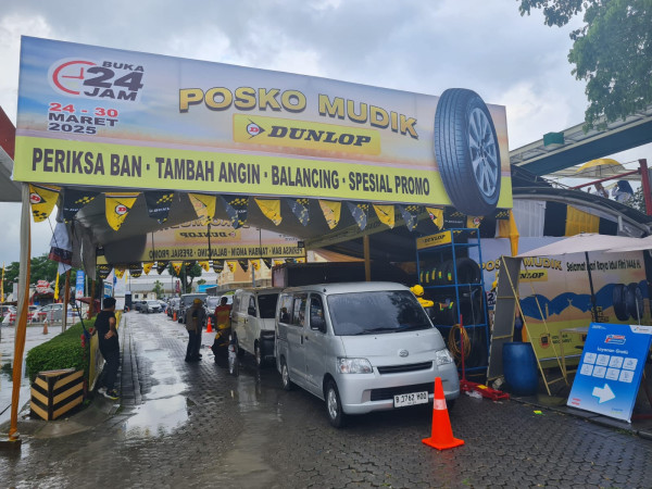 Dunlop Turun Tangan Bantu Pemudik: Posko Siaga 24 Jam dan Layanan Ban Gratis