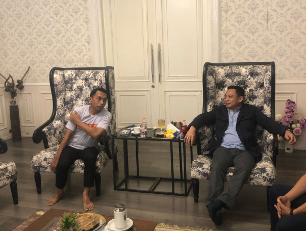 Andi Yuslim Patawari Temui 2 Sahabatnya yang Kini Jadi Wali Kota Parepare dan Bupati Sidrap