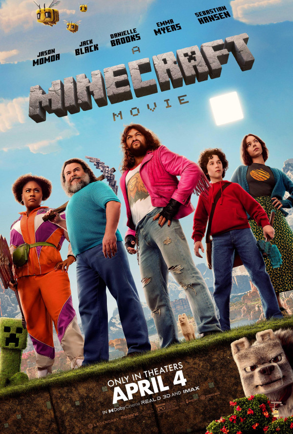 5 Film Hollywood Tayang April 2025, A Minecraft Movie Diadaptasi dari Video Game Populer