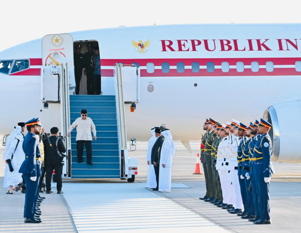 Prabowo Tiba di Abu Dhabi, Bakal Bertemu Presiden Uni Emirat Arab