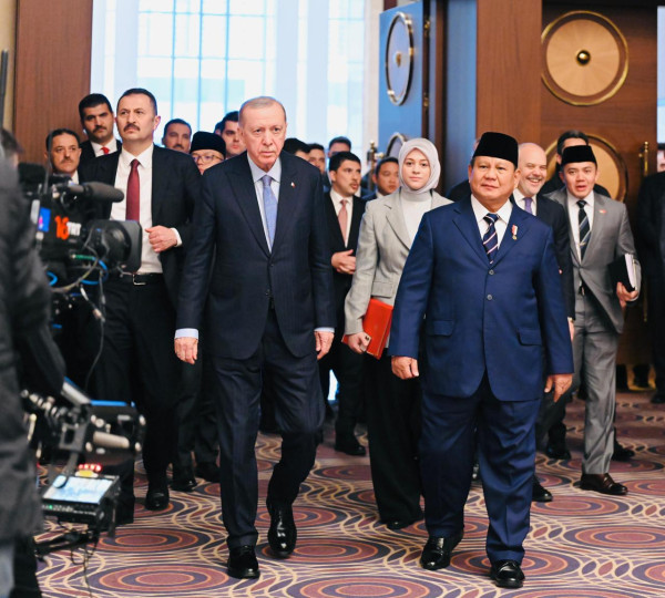 Prabowo dan Erdogan Sepakat Perkuat Kerja Sama Bidang Penanggulangan Bencana hingga Komunikasi