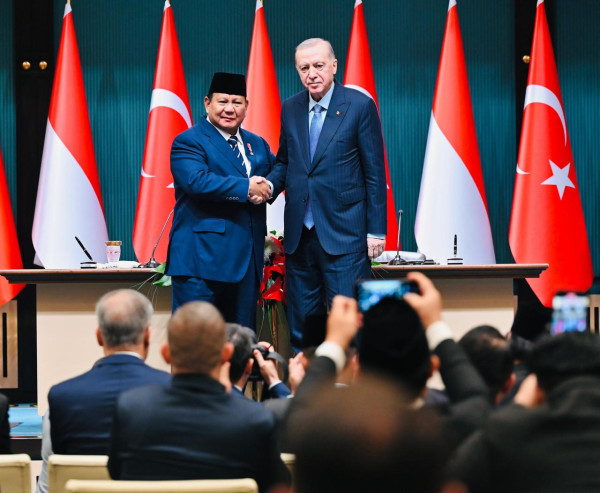 Prabowo dan Erdogan Sepakat Perkuat Kerja Sama Bidang Penanggulangan Bencana hingga Komunikasi