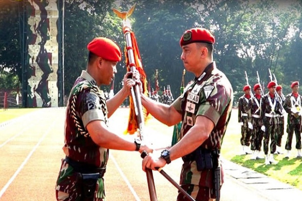 Group 2 Kopassus Gelar Sertijab Komandan Batalyon 22 dan 23, Ini Sosoknya