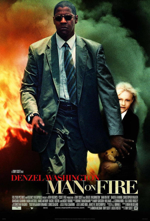 Sinopsis Film Man on Fire, Misi Balas Dendam Seorang Pengawal