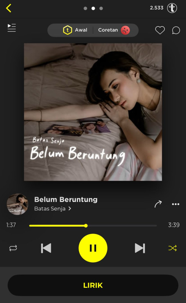Belum Beruntung: Lagu Batas Senja yang Merangkum Luka Cinta Anak Muda, Download Gratis Lagunya hanya di TREBEL!