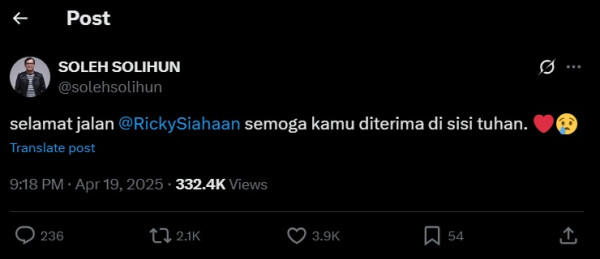 Gitaris Seringai Ricky Siahaan Meninggal Dunia saat Tur di Jepang