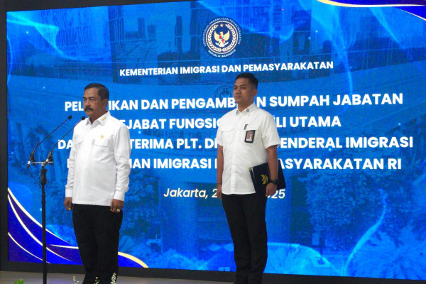 Yuldi Yusman Jabat Pelaksana Tugas Dirjen Imigrasi Gantikan Saffar M Godam