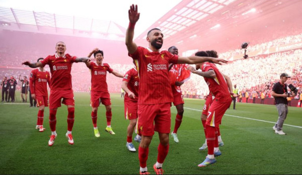 Kisah Penobatan Liverpool Juara Liga Inggris di Anfield dan Penantian 35 Tahun Berakhir