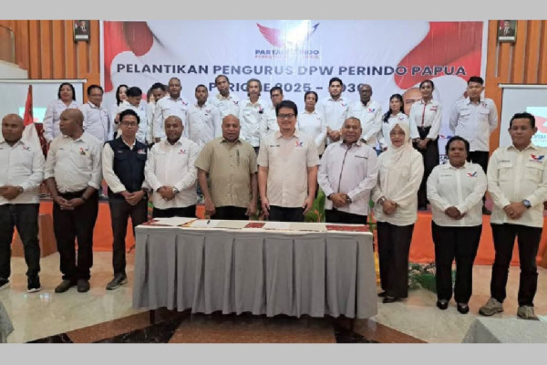 Billy Suwae Nakhodai Partai Perindo Papua, Siap Menangkan Fakhiri-Aryoko di PSU dan Pemilu 2029