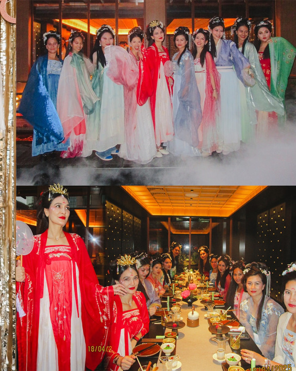 5 Potret Bridal Shower Luna Maya di Shanghai Bareng Sahabat, Mewah dan Penuh Keseruan