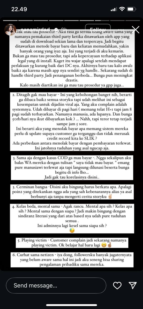 Nana Mirdad Buka Suara soal Tuduhan Ogah Bayar Paylater, Ungkap Teror dari Debt Collector