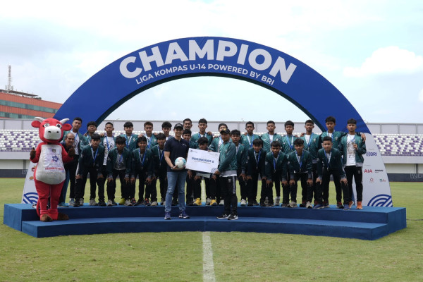 Didukung BRI, Liga Kompas U-14 Jadi Ajang Pembinaan Sepak Bola Usia Dini Terbesar di Indonesia
