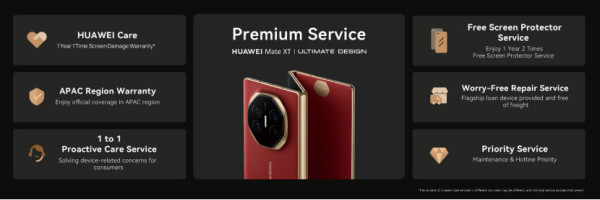 HUAWEI Mate XT | Ultimate Design Diluncurkan dengan Layanan Premium: Maksimalkan Pengalaman Penggunaan Smartphone Lipat