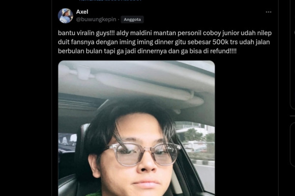 Kronologi Aldy Maldini Diduga Tilap Uang Fans, Modus Dinner Bareng Jadi Sorotan