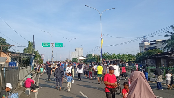 Car Free Day Depok Diperluas: Ambulans Masih Bisa Melintas, Toilet Portabel Minim