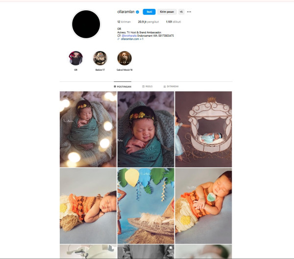 Olla Ramlan Mendadak Hapus Postingan Instagram: Beri Aku Waktu