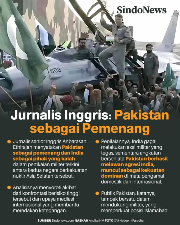 Tak Ada Pemenang, Perang Abadi Pakistan dan India Terus Terulang