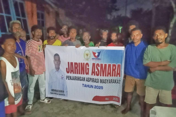 Legislator Perindo Andarias Kawan Siap Bersuara Lantang Penuhi Aspirasi Rakyat