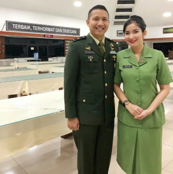 5 Artis yang Dinikahi TNI, Bella Saphira Dipersunting Letnan Jenderal