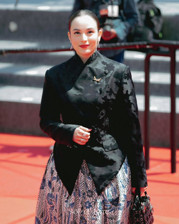 4 Artis Indonesia Melenggang di Red Carpet Festival Film Cannes 2025, Syharini Bikin Gempar