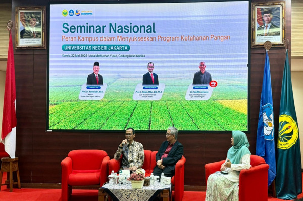 Wujudkan Kampus Berdampak, UNJ Siap Ciptakan Inovasi untuk Ketahanan Pangan
