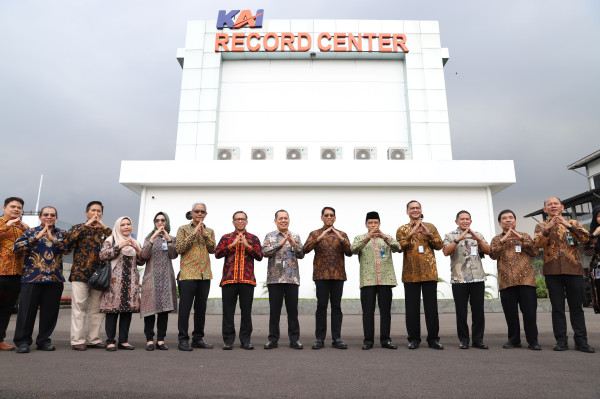 KAI Resmikan Record Center, Langkah Strategis Lindungi Aset Negara