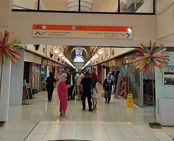 Wajah Baru Terowongan Blok M Mall, Tempat Penuh Kenangan Anak Jaksel
