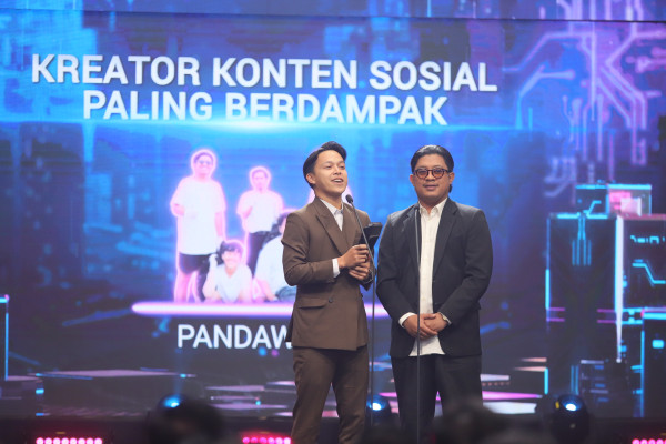 Pandawara Group Raih Kreator Konten Sosial Paling Berdampak Digital Innovation Awards 2025