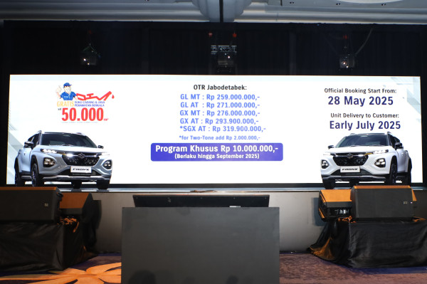 Duel Panas SUV Kompak! Suzuki Fronx 'Pamer Otot' ADAS dan Hybrid, Siap Guncang Takhta Raize-WR-V?
