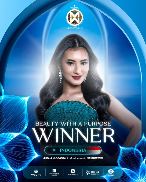 Catat Jadwal Grand Final Miss World 2025, Monica Kezia Siap Harumkan Nama Indonesia
