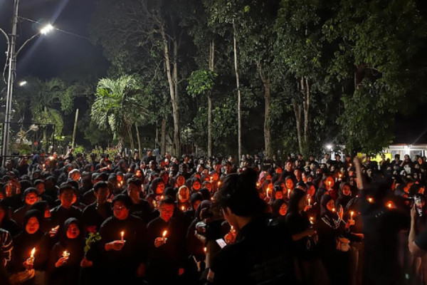 Diksar Maut, Mahasiswa Gelar Gelar Doa Bersama dan Tuntut Keadilan untuk Pratama Wijaya