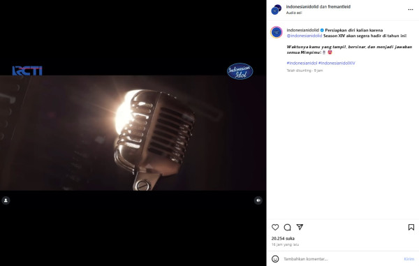 Bersiap! Indonesian Idol Season XIV Kembali Hadir, Buka Peluang Emas untuk Calon Bintang