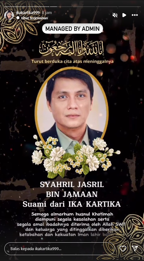 Kabar Duka, Aktor Senior Chairil JM Meninggal Dunia