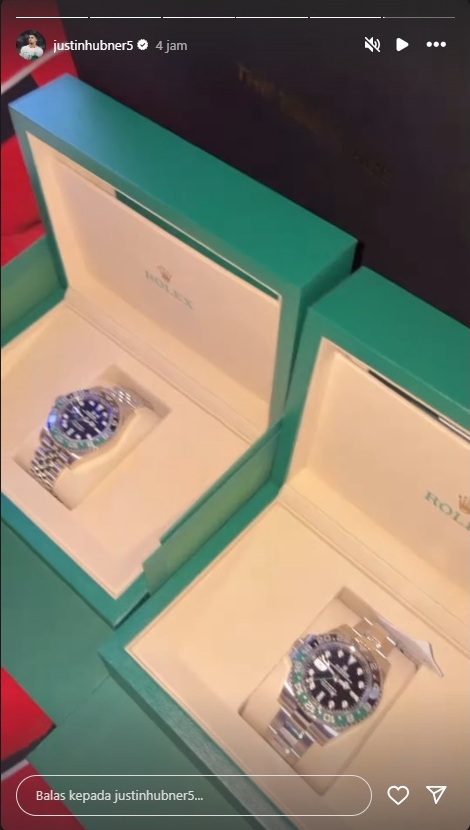 Timnas Indonesia Dapat Jam Rolex GMT-Master II dari Prabowo, Harganya Rp250 Juta!